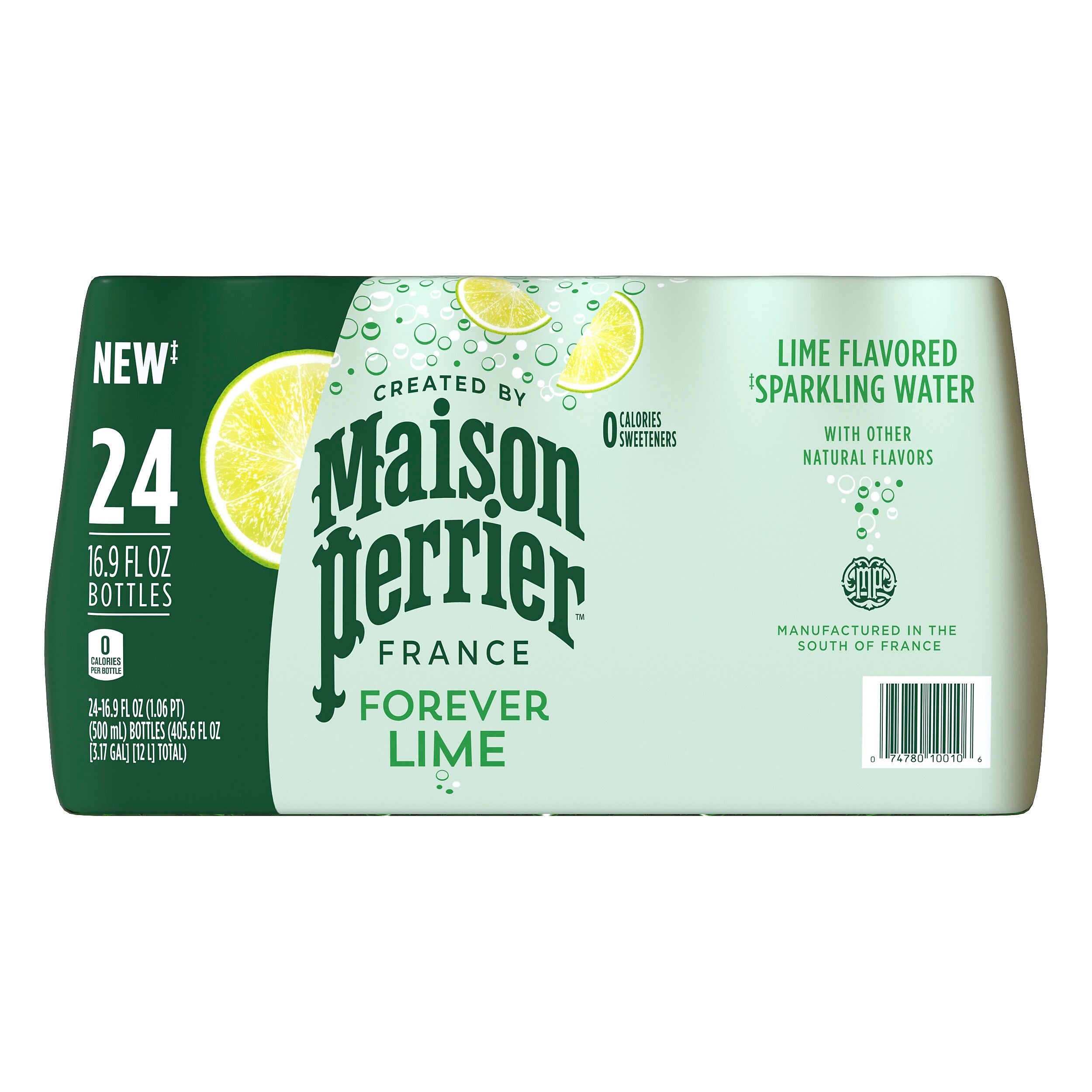 Perrier Lime Flavored Sparking Mineral Water, 16.9 oz., 24/Carton (12283034)