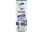 Celsius Sugar-Free Arctic Vibe Sparkling Energy Drink, 12 fl. oz., 12 Cans/Carton (02125)