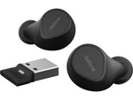 jabra Evolve2 Wireless Active Noise Canceling Earbuds, Bluetooth, Black (20797-989-999)