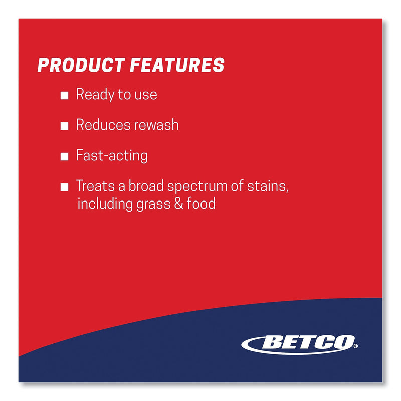Betco Symplicity Pro A Prewash/Spotter, Citrus Scent, 32 oz Bottle, 6/Carton (BET4901600)