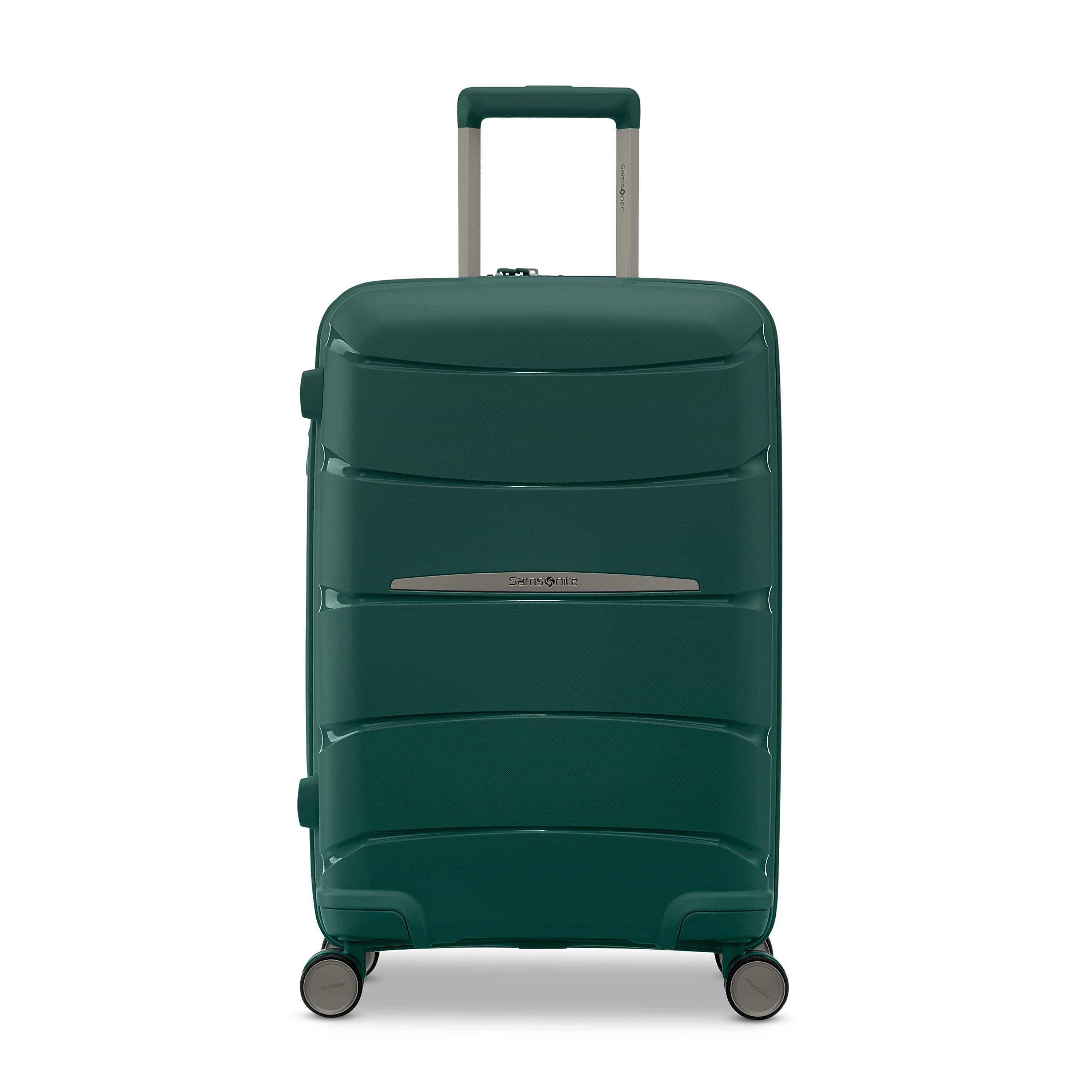 Samsonite Outline Pro 12.0" Hardside Suitcase, 4-Wheeled Spinner, Emerald Green (137394-1327)