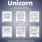 Unicorn Acrylic Wall-Mounted Bathroom Dispenser, Clear (TOP-08500)