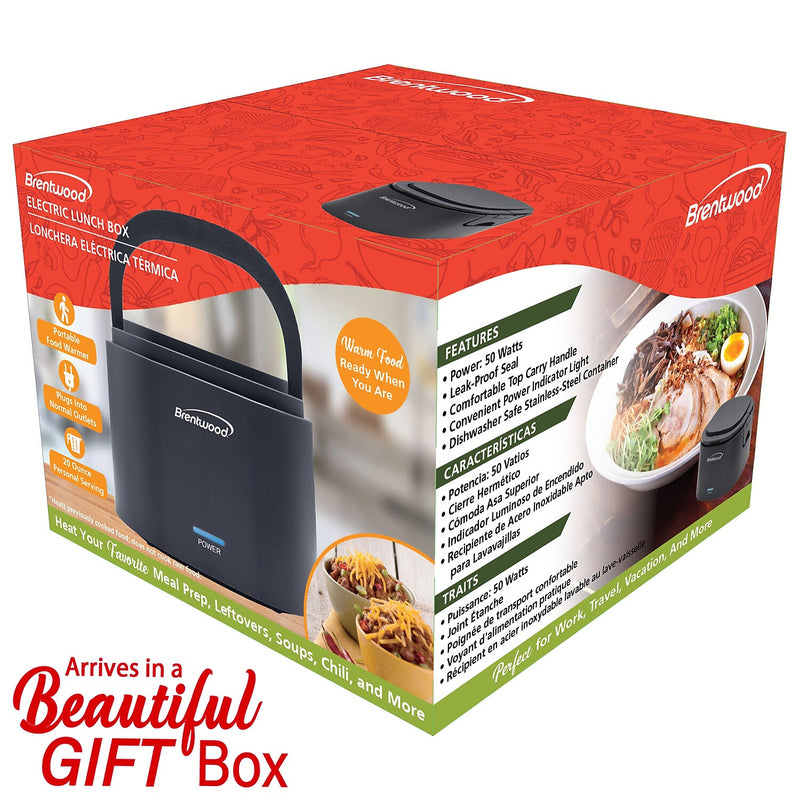 Brentwood ELB-600BL Portable Electric Food Warmer, 0.625 Qt.