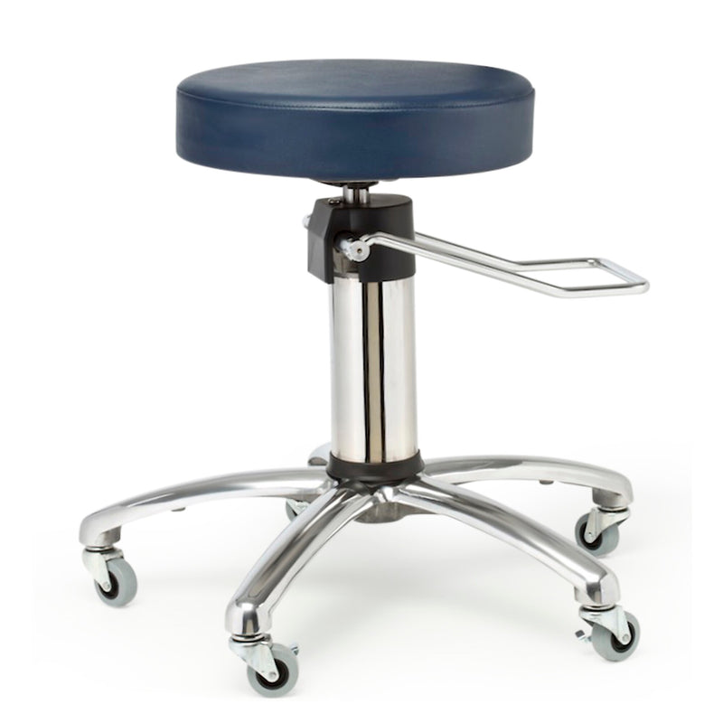 Brandt Industries Armless Vinyl Medical Stool (15511 Black)