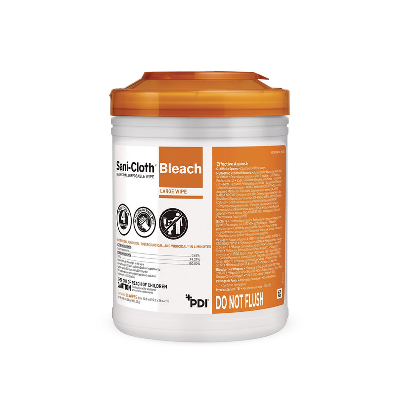 PDI Sani-Cloth Disinfecting Wipes, 75/Pack (P54072)