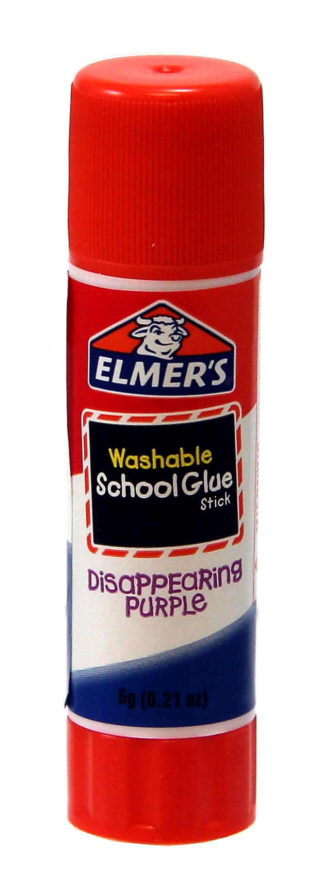 Elmer's Washable Removable Glue Stick, 0.21 oz., Disappearing Purple (E514)