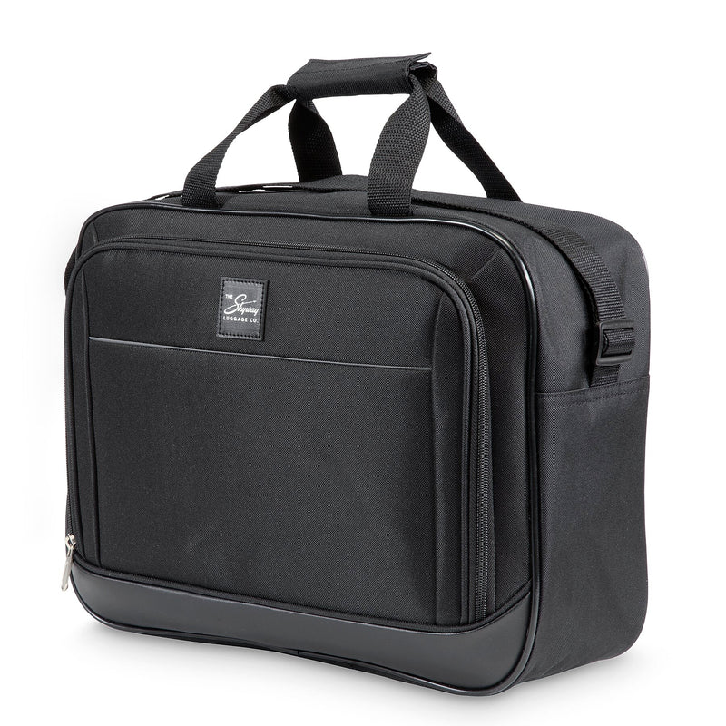 Skyway Luggage Seville 2.0 5-Piece Spinner Luggage Set, Black (43S-5P-001-SET)
