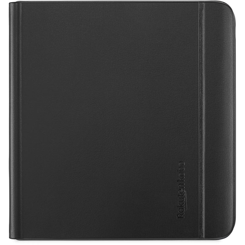 Kobo Libra Color Vegan Leather 7" Notebook SleepCover for Kobo Libra Color eReader, Black (N428-AC-BK-N-PU)