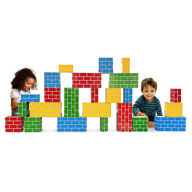 Teacher Created Resources Easy-Stack Cardboard Blocks, 24 Pieces (TCR11531)