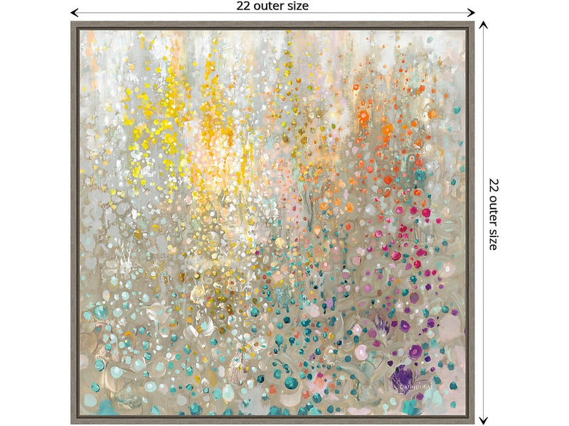 Amanti Art Bubbling Up Again, Canvas, 22" x 22" (A42675516649)