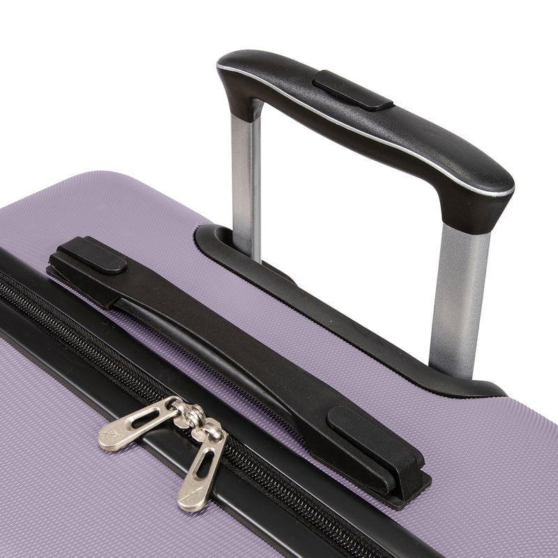 Skyway Luggage Epic 2.0 30" Hardside Suitcase, 8-Wheeled Spinner, Silver Lilac (780-28-536-4VP)