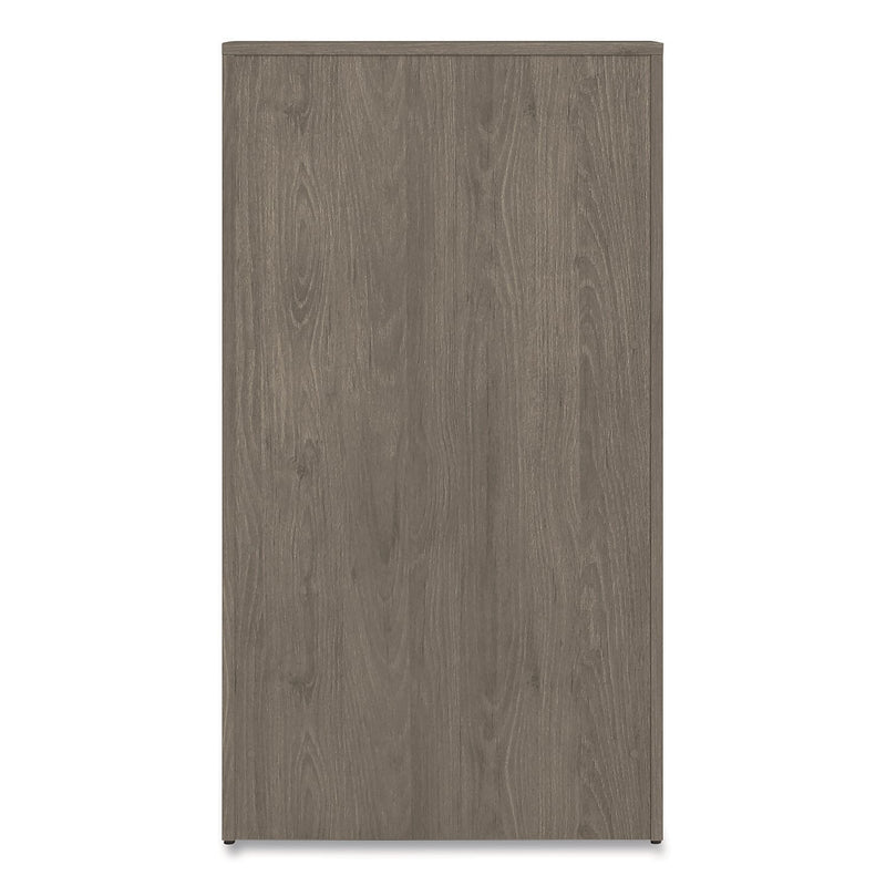 Alera Seville 65" 5-Shelf Bookcase with Adjustable Shelves, Walnut Melamine (AE1NNN-B36651 TOM)