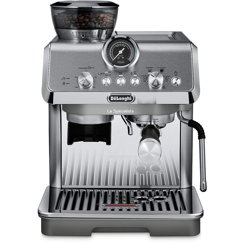 DeLonghi La Specialista Arte Evo 2-Cups Commercial Steam Espresso Machine, Stainless Steel (EC9255M)