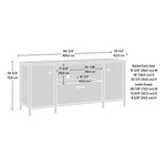 Sauder Whitaker Point 30"H Storage Credenza with 3 Shelves, Natural Maple (429375)