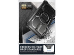 i-Blason ArmorBox MagSafe Rugged Case for Samsung Galaxy S24, Shock Absorbing, Black (GS24ABSPBK)
