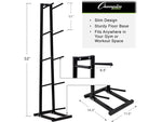 Champion Sports Black Medicine Ball Tree (MBR1)
