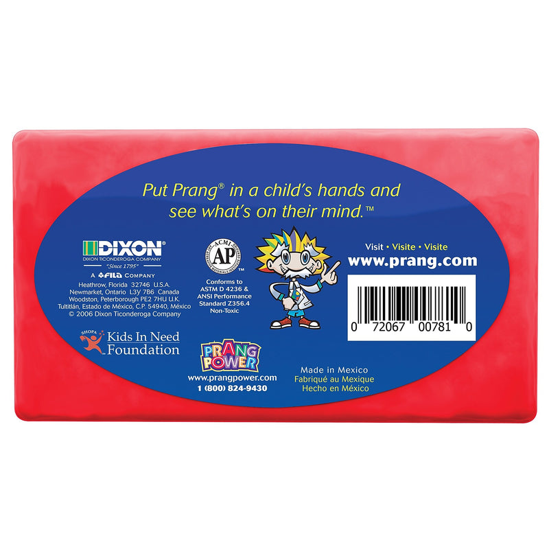 Prang Modeling Clay, Red, 12/Bundle (DIX00781-12)
