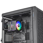 Thermaltake ASTRIA 120mm Rifle Bearing CPU Coolers with RGB Lighting (CL-P121-CA12SW-A)