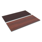 Alera® Reversible Laminate Table Top, Rectangular, 60w x 24d, Medium Cherry/Mahogany