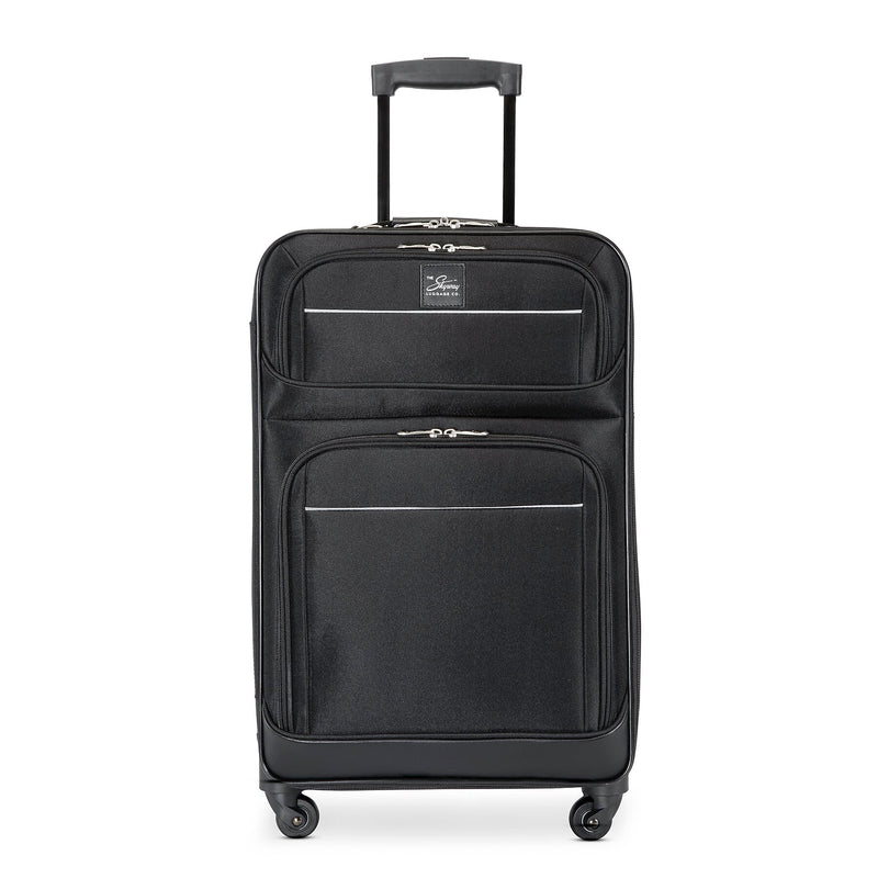 Skyway Luggage Seville 2.0 5-Piece Spinner Luggage Set, Black (43S-5P-001-SET)