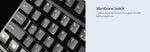 Adesso Tru-Form Wireless Ergonomic Keyboard and Optical Mouse Combo, Black (WKB-1150CB)