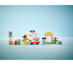 LEGO DUPLO Town Ambulance & Driver, 19 Pieces (10447)
