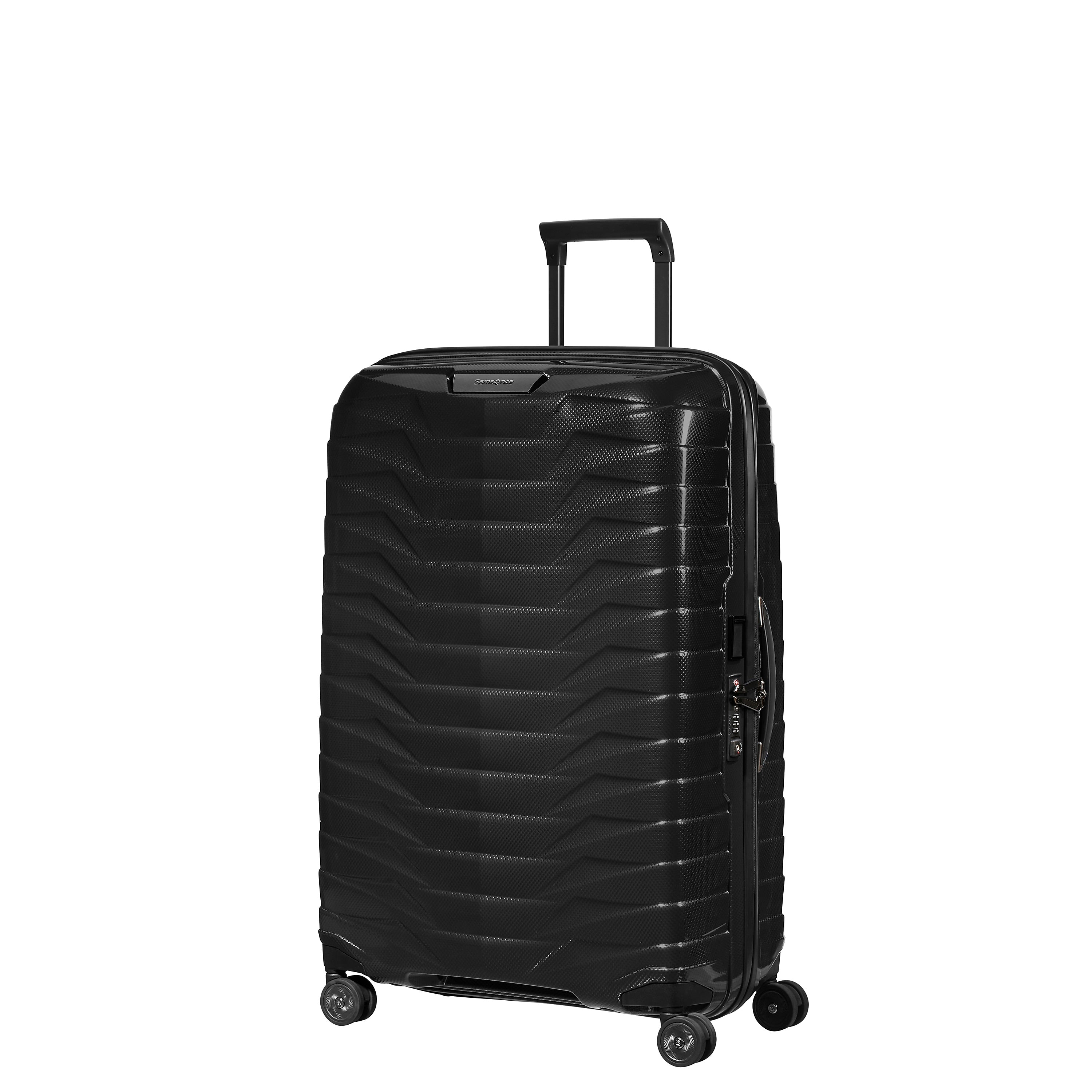 Samsonite Proxis 27" Hardside Suitcase, 8-Wheeled Spinner, Black (141846-1041)