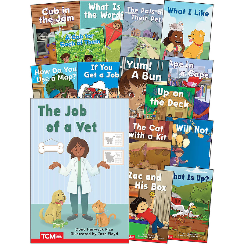 Teacher Created Materials Decodable Books: Read & Succeed Boxed Set, 15/Set (SEP145497)