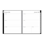 2026 Blue Sky Enterprise 8.5" x 11"  Weekly & Monthly Planner, Plastic Cover, Black (111288-26)
