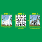 Teacher Created Resources Modern Mosaics: Dinosaurs Activity Book, 2/Bundle (TCR10326-2)