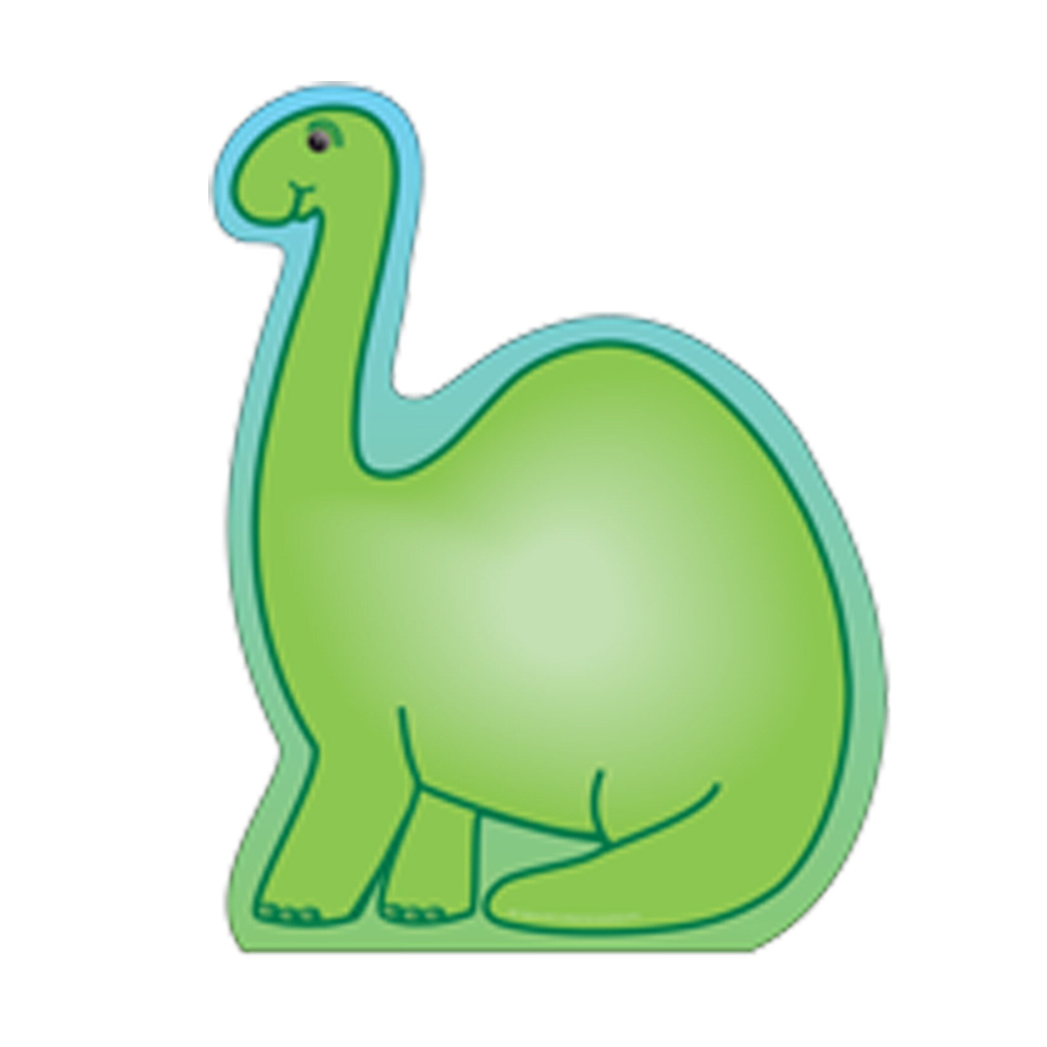 Creative Shapes Dinosaur Memo Pad, Multicolor, 6/Bundle (SE-1933-6)