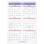 2026 AT-A-GLANCE 12" x 17" Monthly Wall Calendar, White/Purple (PM2-28-26)