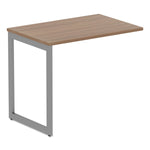 Alera Open Office Series Fully Adjustable O-Leg Return Base, Silver (ALELSRT24GR)