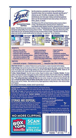 Lysol Disinfecting Wipes, Lemon and Lime Blossom Scent, 35 Wipes/Container, 12/Carton (RAC81145CT)