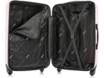 DUKAP Discovery 28" Hardside Suitcase, 4-Wheeled Spinner, TSA Checkpoint Friendly, Pink (DKDIS00L-PNK)