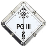 Labelmaster 17 Legend Placard With Mounting Holes (27HM206)