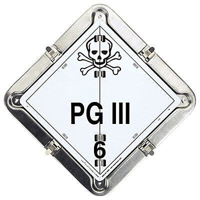 Labelmaster 17 Legend Placard With Mounting Holes (27HM206)