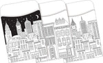 Barker Creek Color Me! Cityscapes Classroom Decor Set, 4 Packs/Set (BC3510)