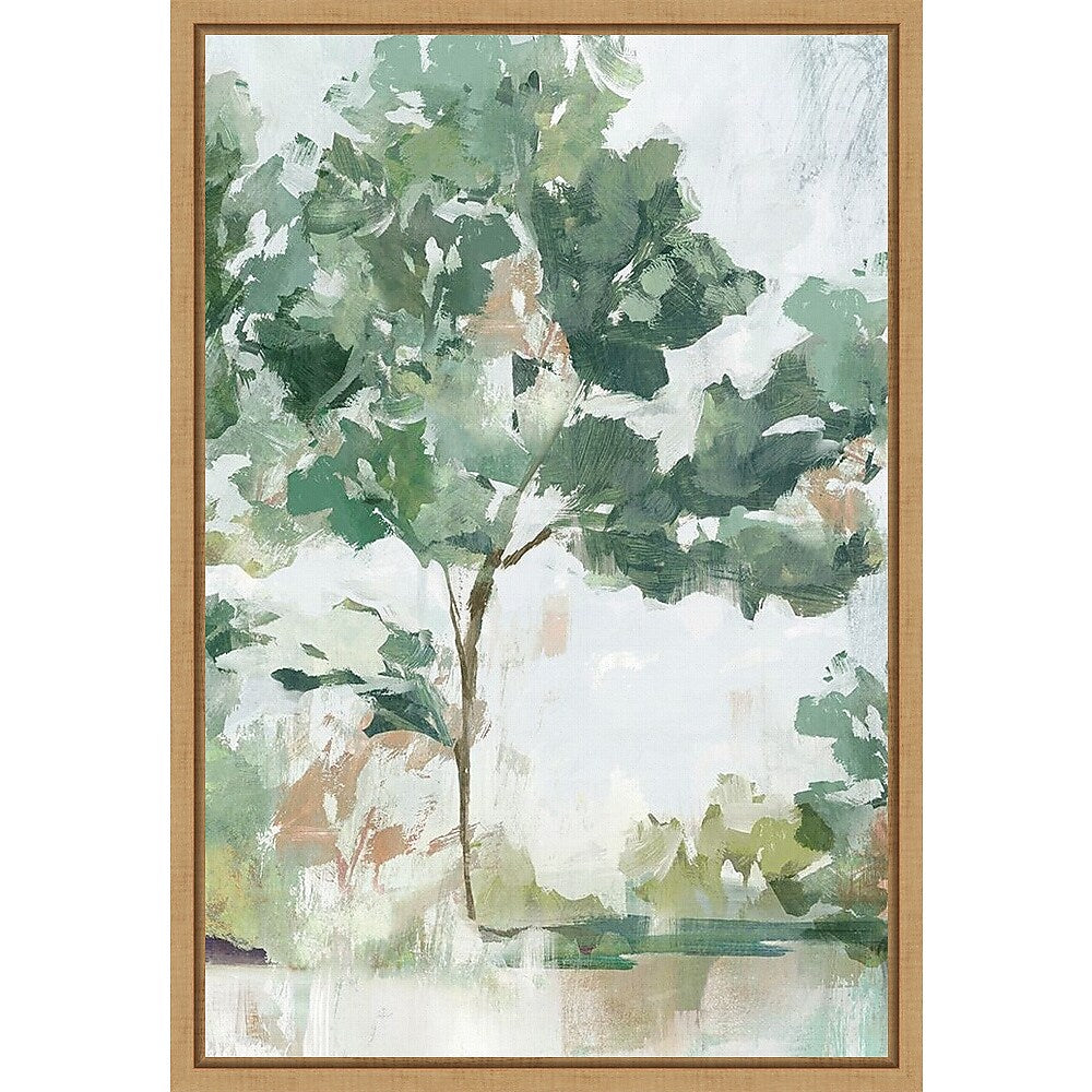 Amanti Art Forest Beauty I by Isabelle Z Framed Canvas Wall Art Print, 16" x 23" (A42675339727)