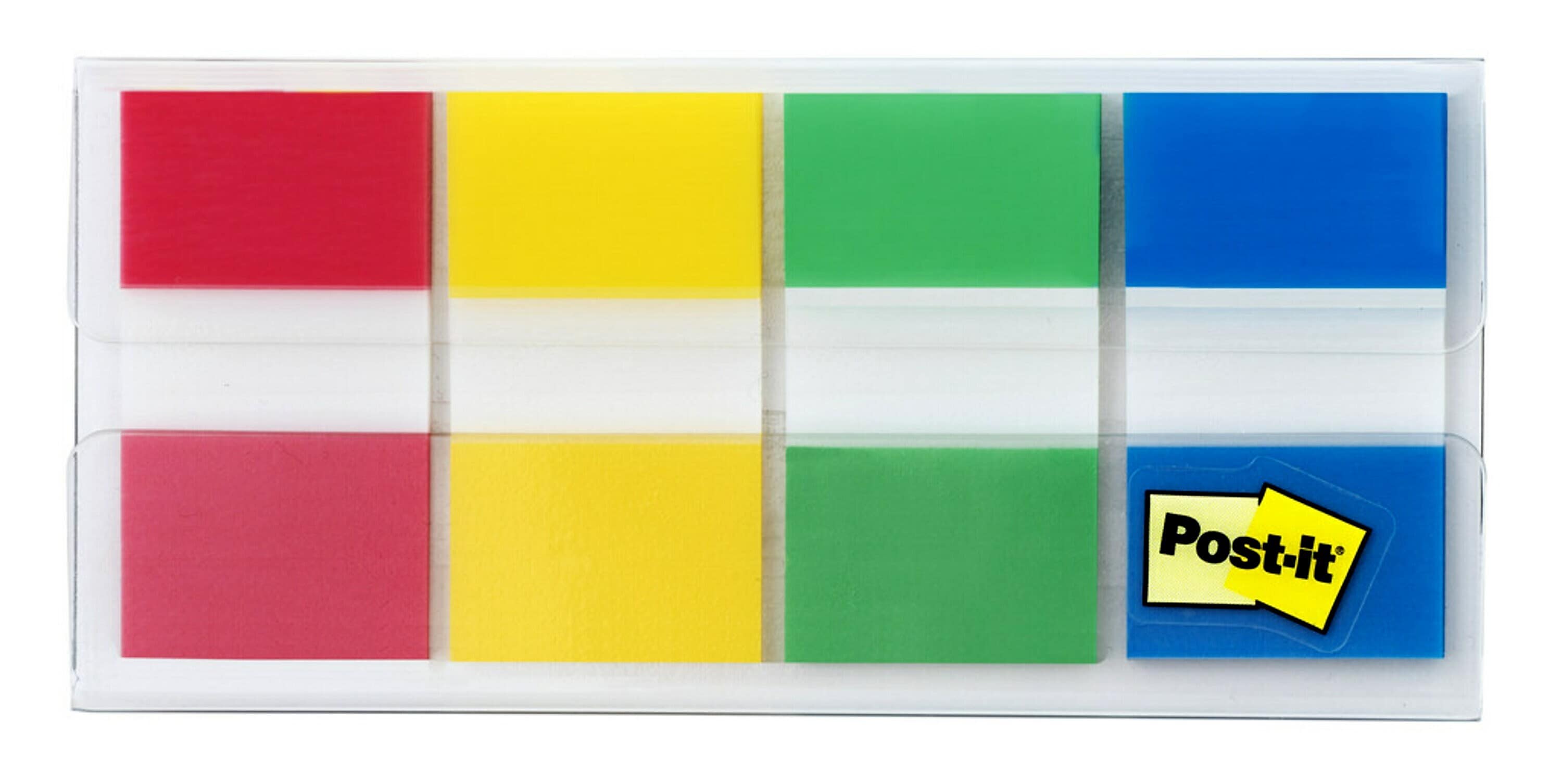 Post-it Flags, .94", Assorted Colors, 160 Flags/Pack (680-RYGB2)
