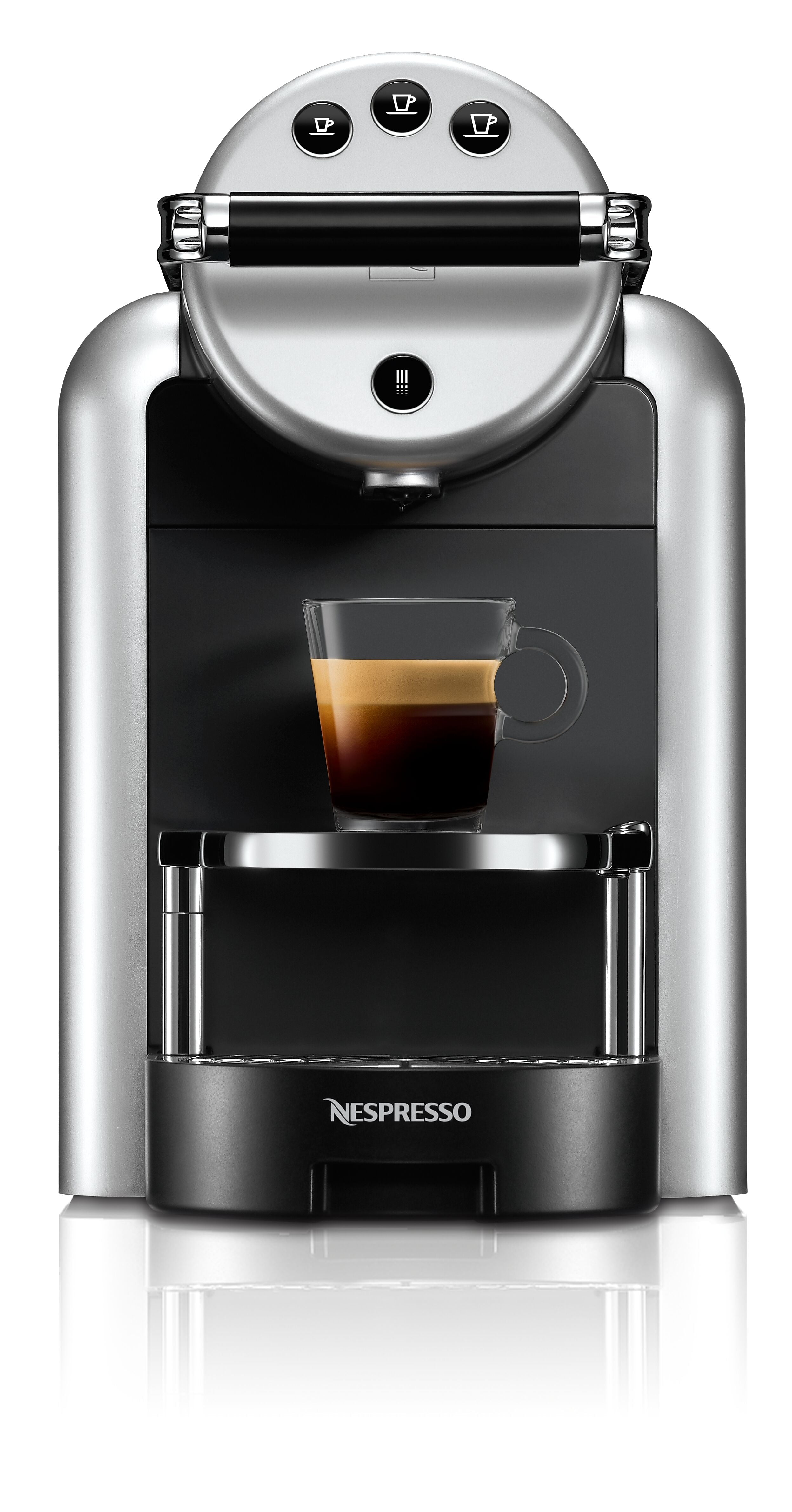 Nespresso Professional Zenius 24-Cups Coffee & Espresso Machine Combination, Aluminum (ZN100/NSF2)