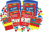 Barker Creek Learning Magnets Math Manipulatives Activity Kit, 154 Magnetic Pieces/Set (LM2340)
