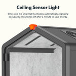 Flexispot Quick Install Series Solo Pro Sound Absorbing Privacy Booth, Black (EP1SB)