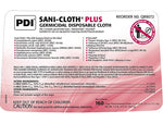Sani-Cloth Plus Disinfecting Wipes, 160 Wipes/Canister, 12 Canisters/Carton (Q89072)