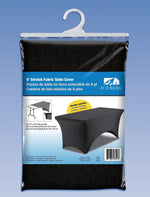 ICEBERG 30"W x 72"L Table Cover, Black, Each (16521)