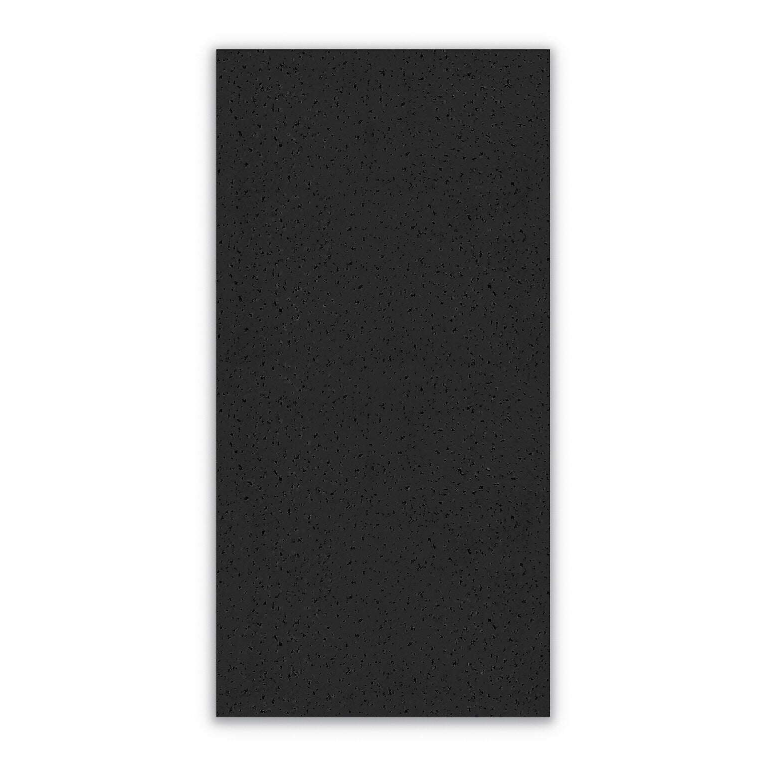 Armstrong FINE FISSURED Square Lay-In Edge Ceiling Tile, 24" x 48", Tech Black, 12/Carton (BP1729ABL)