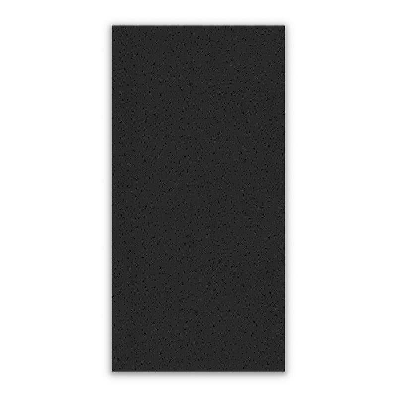 Armstrong FINE FISSURED Square Lay-In Edge Ceiling Tile, 24" x 48", Tech Black, 12/Carton (BP1729ABL)