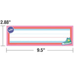 Carson Dellosa Education We Stick Together School Name Plates, 9.5" x 2.875", 36/Pack, 6 Packs/Bundle (CD-122157-6)