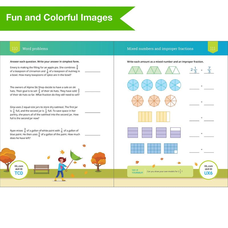 IXL Learning The Ultimate 5th Grade Math Workbook (201153)