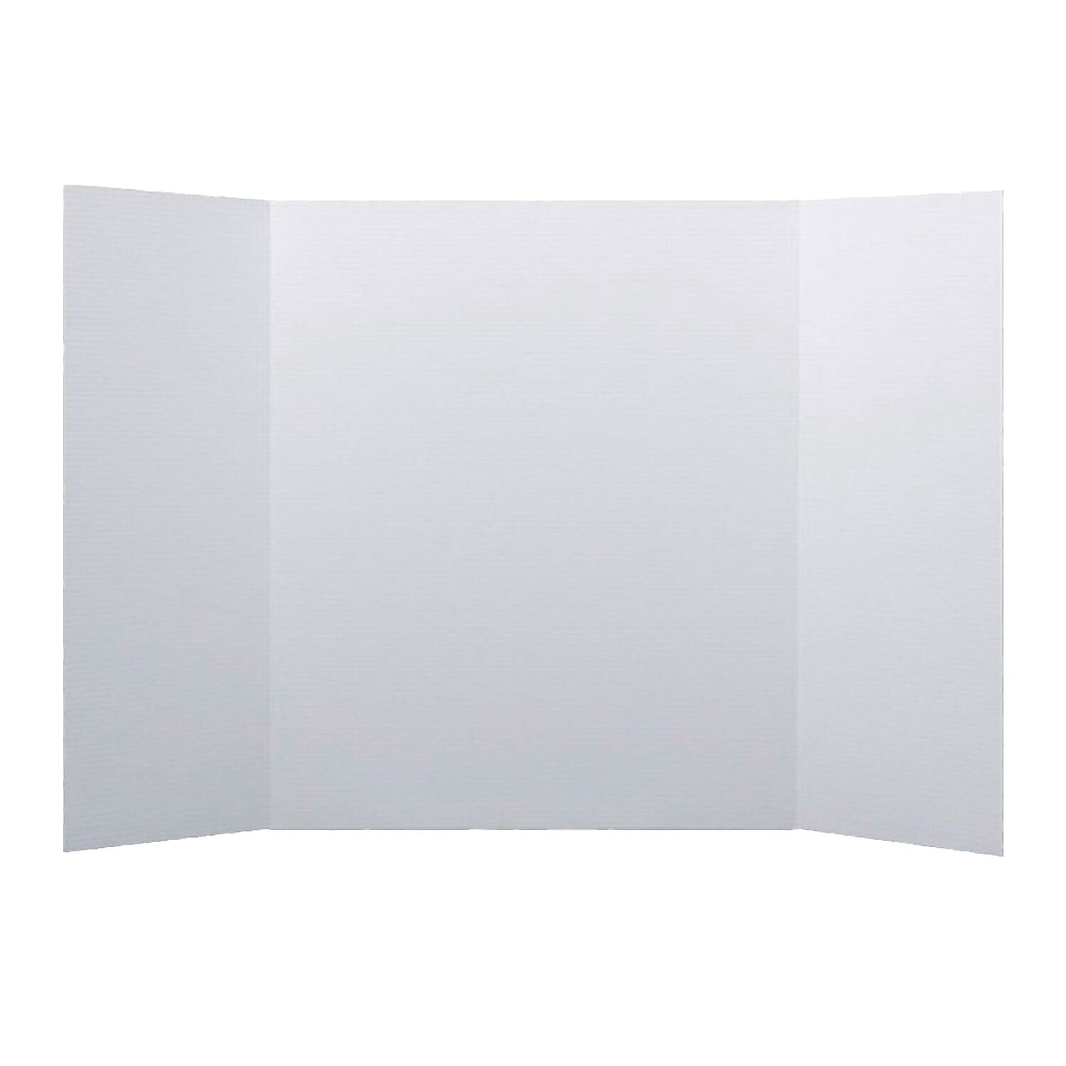 Flipside Corrugated Project Board, 2' x 4', White, 24/Carton (30022-24)